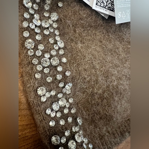 H&M women’s mohair shorts and top sweater set, size XS NWT - Picture 13 of 15